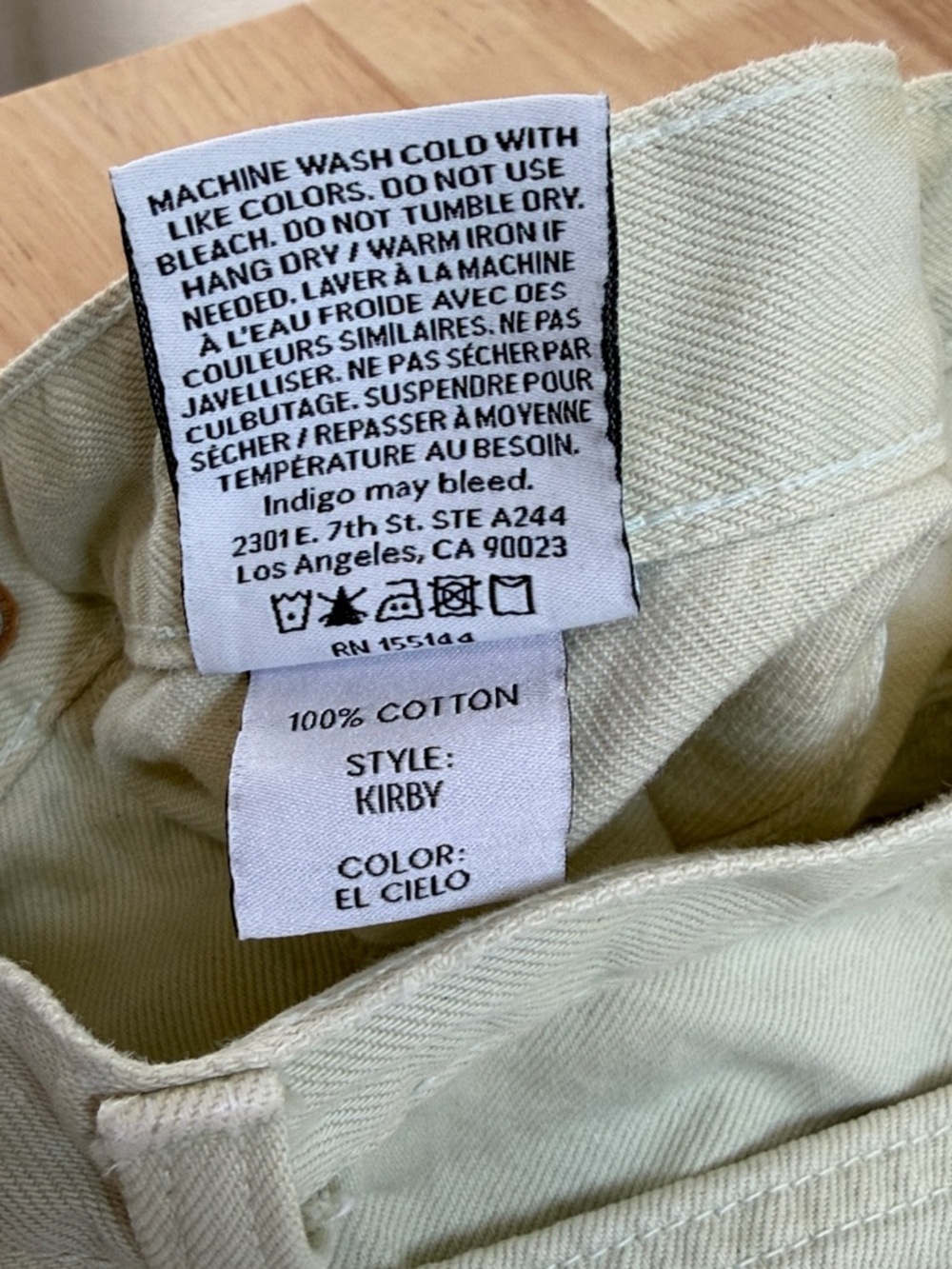 Boyish Jeans The Kirby in El Cielo – The Lunary Size 26 - Picture 5 of 9
